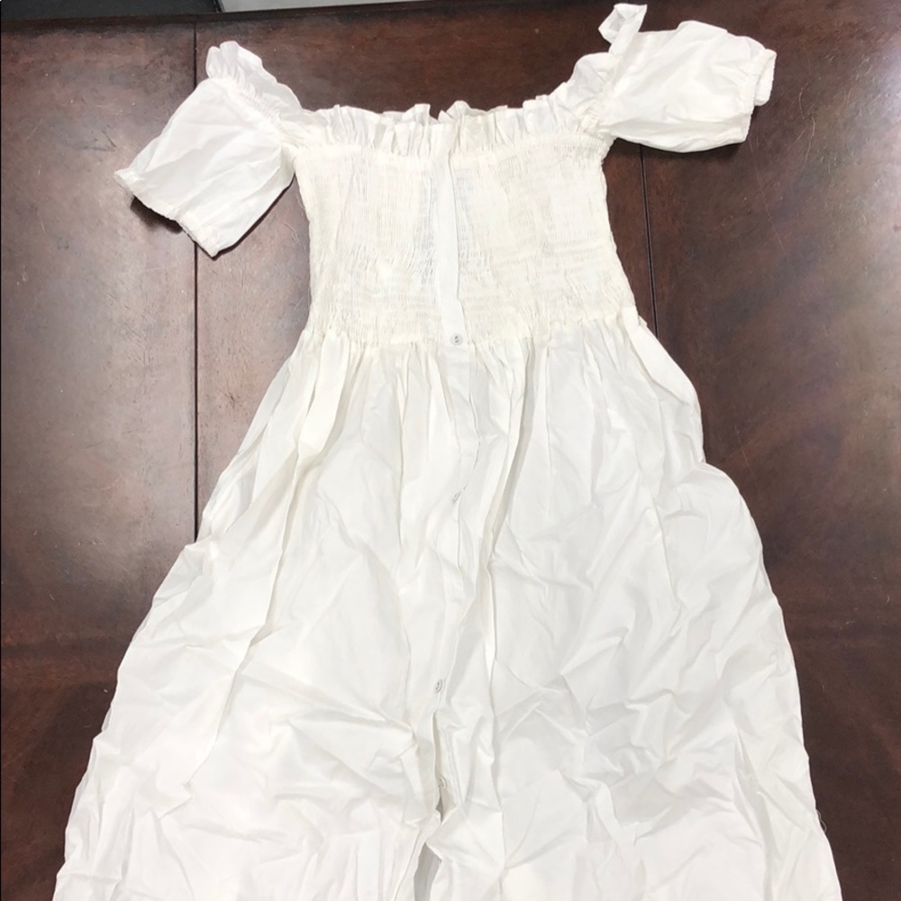 Off the shoulder summer dress